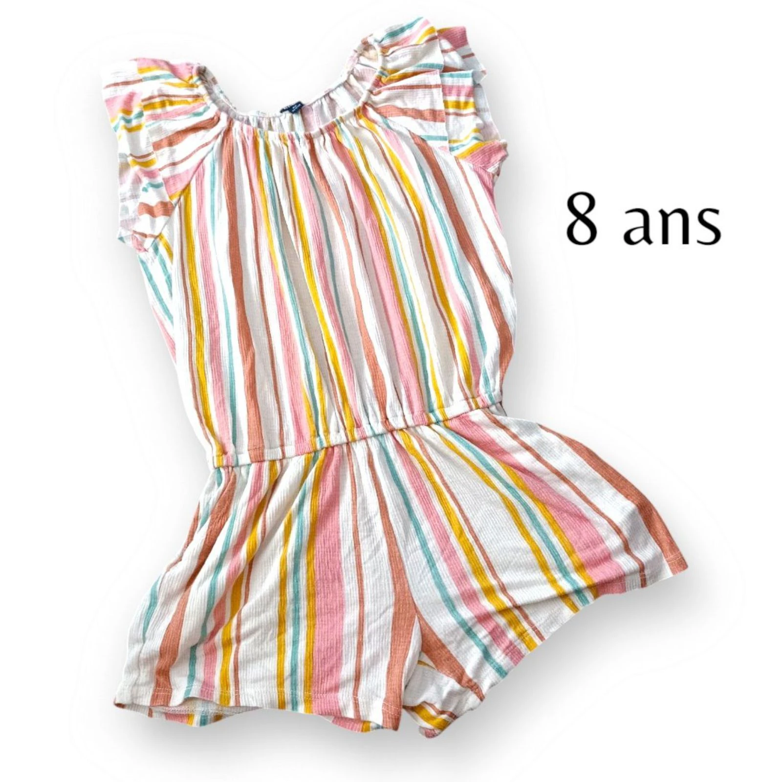 Combishort rayée été Kiabi